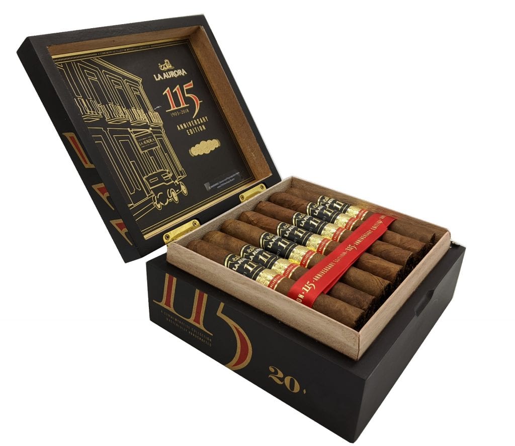 La Aurora - 115 Anniversary Edition Gran Toro 6 X 58 20's