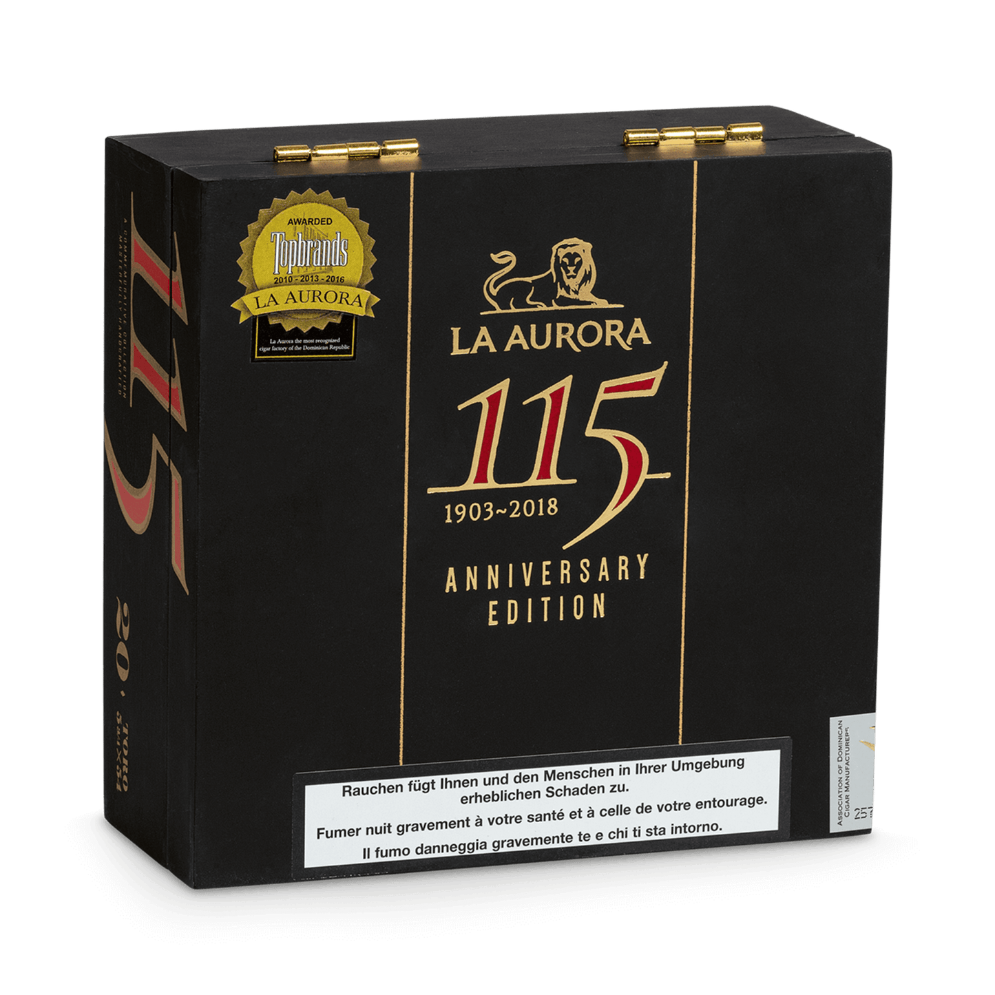 La Aurora - 115 Anniversary Edition Belicoso 6 1/4 X52 20's