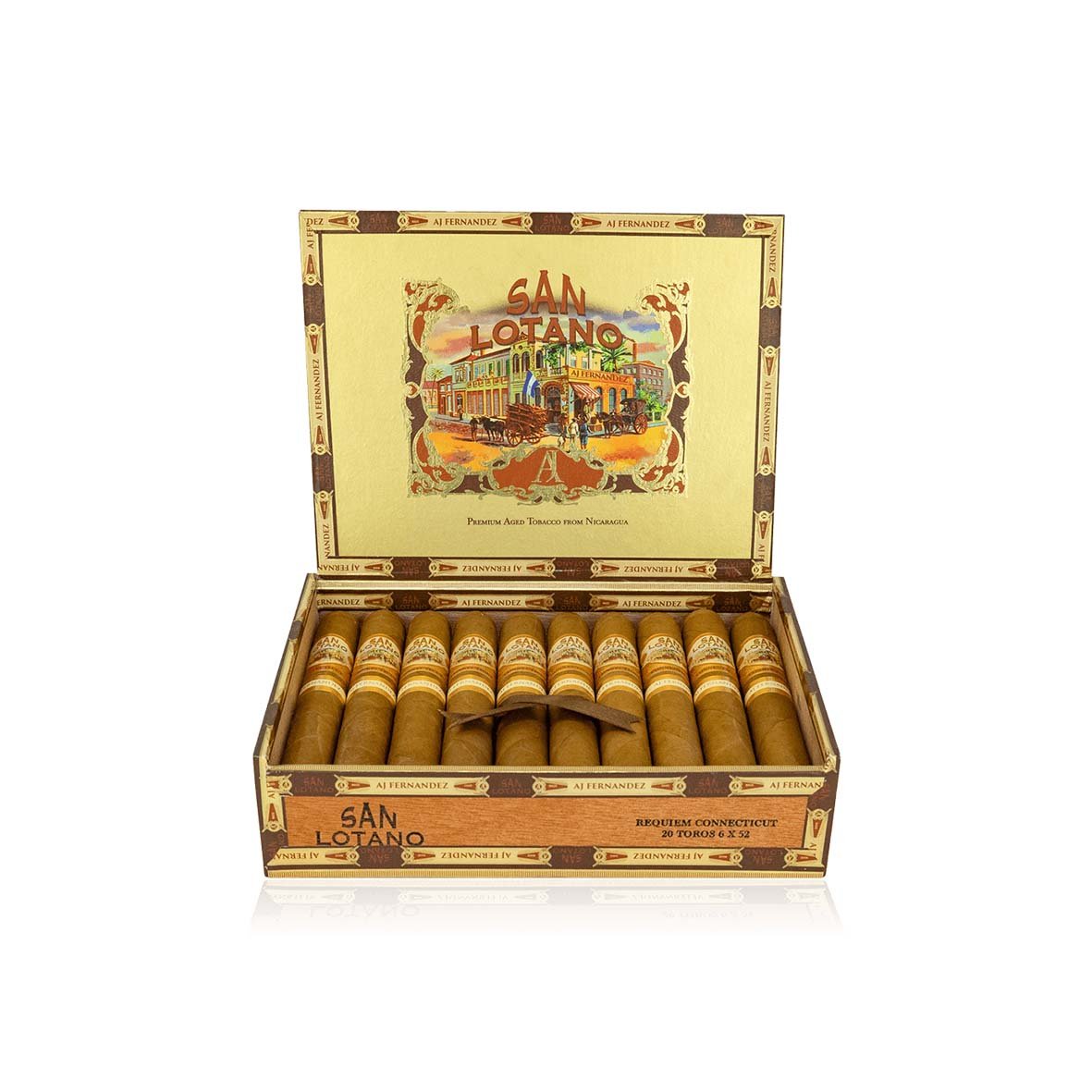 AJ Fernandez - San Lotano Connecticut Toro 6 x 52 20 stick