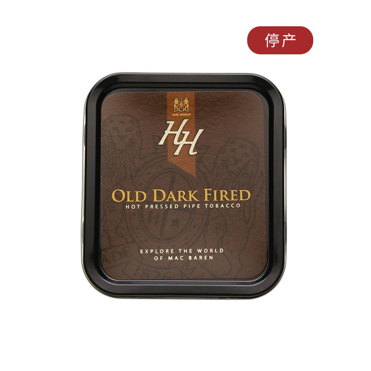 dark fired tobacco HH - Old Dark Fired tin of 50 gram