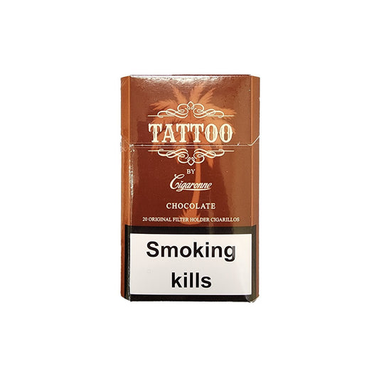 Tattoo - Chocolate King Size Original Filter Holder Cigarillos 20 sticks