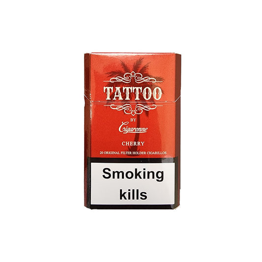 Tattoo - Cherry King Size Original Filter Holder Cigarillos 20 sticks