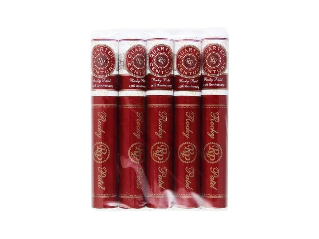 Rocky Patel - 25th Anniversary Quarter Century Deluxe Toro 6 x 52 Tubo Bundle 5 stick