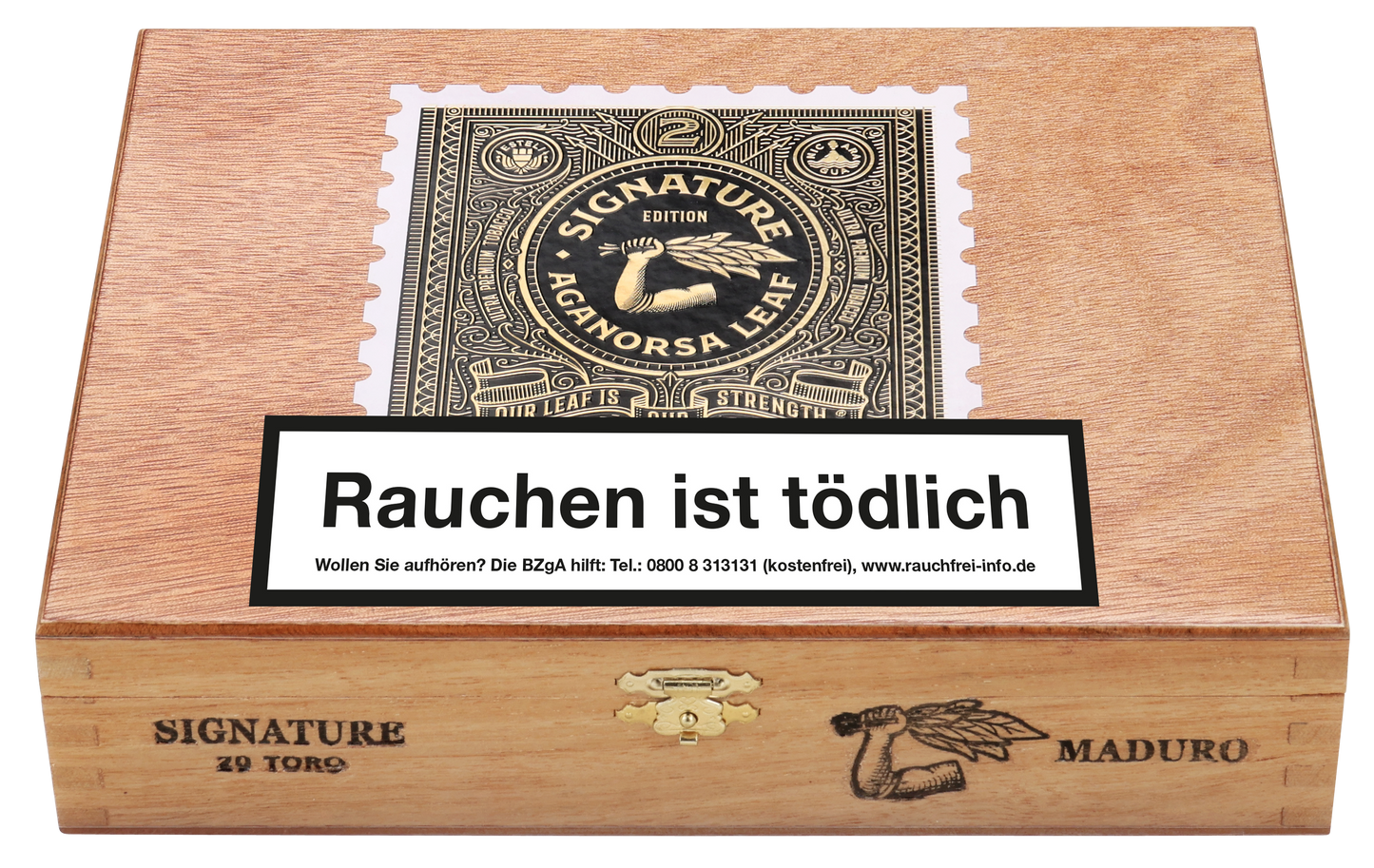 Aganorsa Leaf - Signature Edition Maduro Toro 6 x 52 20 stick box
