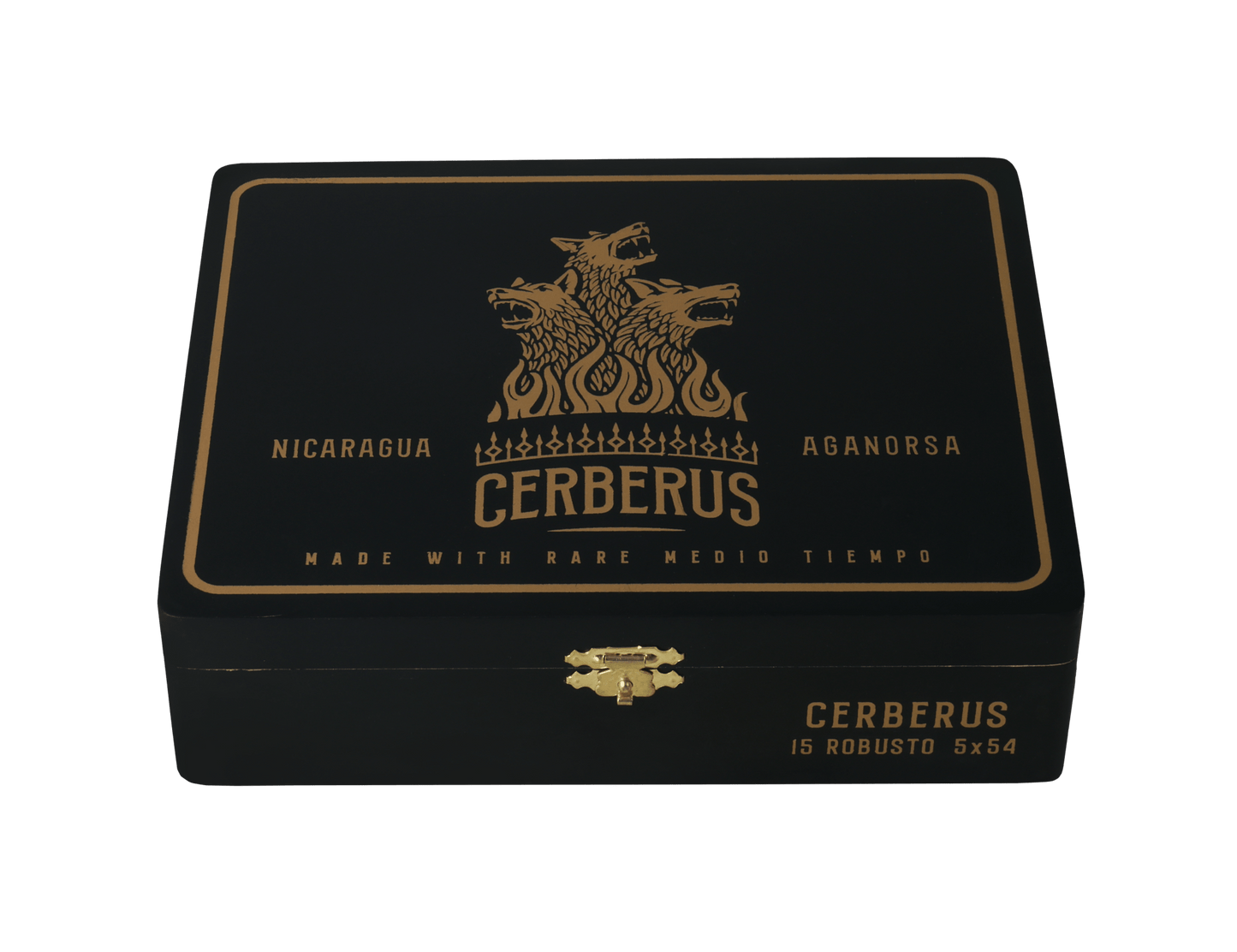 Aganorsa Cerberus - Nicaragua Rare Medio Tiempo Robust 5x54 15 stick box