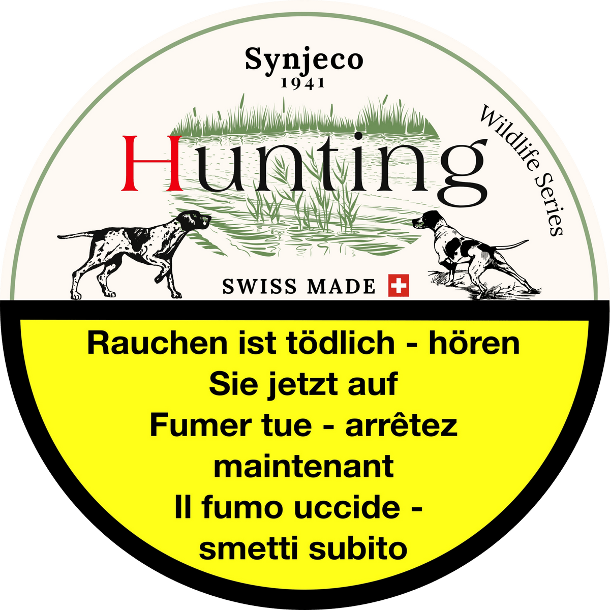 Synjeco 1941 野生动物系列 - HUn铁罐克 切片 50克