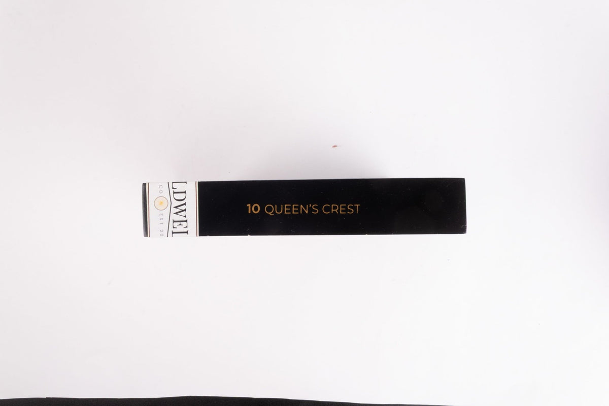 Caldwell - Long Live The Queen Queen's Crest Maduro Corona 46 x 5 1/2 10 stick box