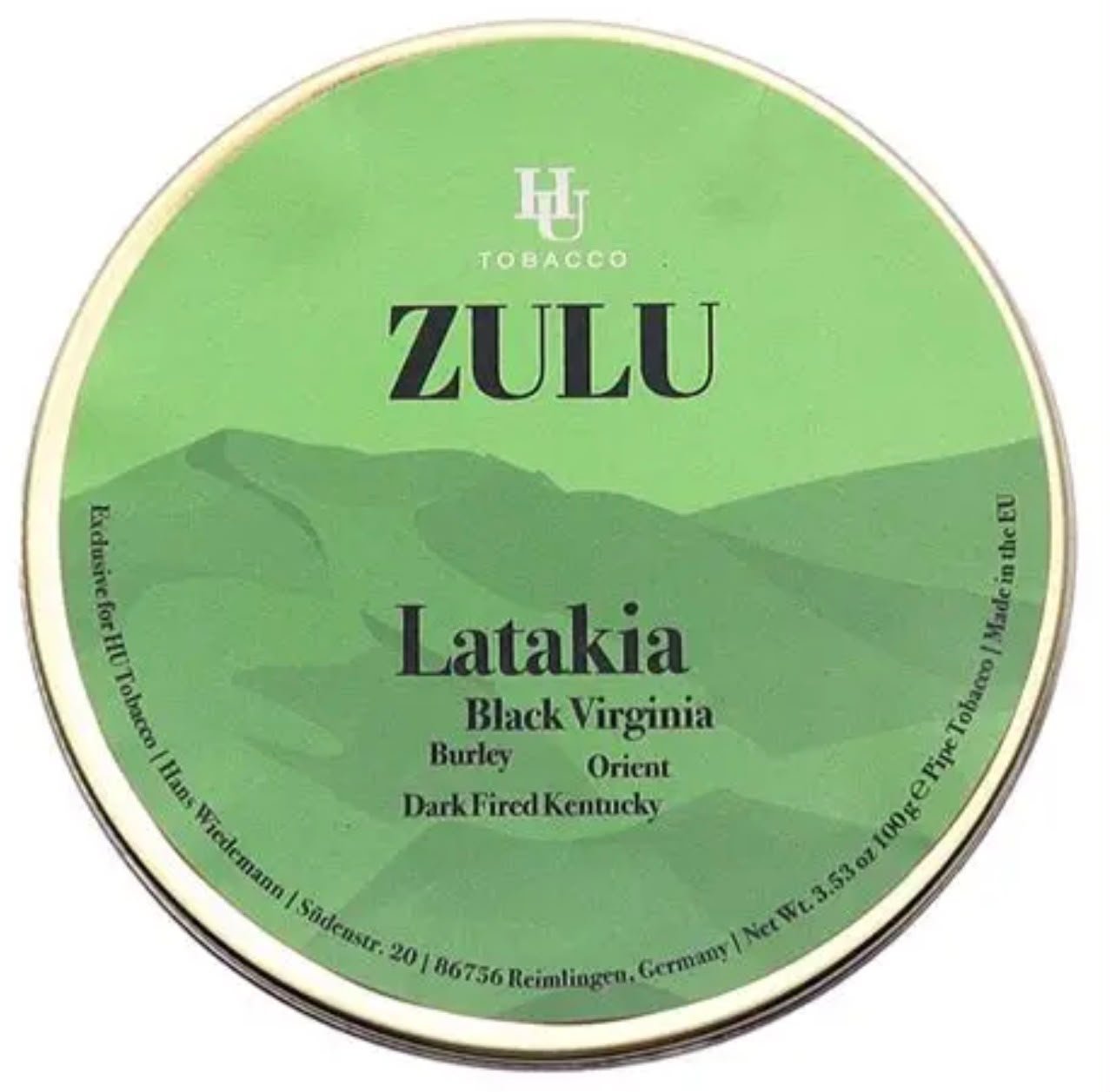 HU - Zulu 100 gram tin