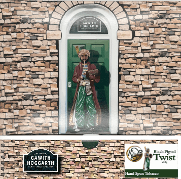 Hoggarth - Kendal Black Pigtail Twist 250 gram