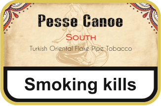 Pesse Canoe - South Turkish oriental flake pipe tobacco 250 gram bag