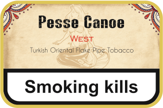 Pesse Canoe - West Turkish oriental flake pipe tobacco 250 gram bag