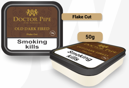 Doctor Pipe - Old Dark Fired Flake Cut 50 gram
