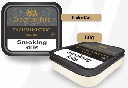 Doctor Pipe - English Mixture Flake Cut 50 gram
