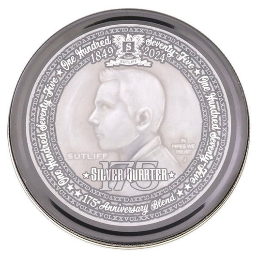 Sutliff - 175th Anniversary Blend Silver Quarter 50 gram box