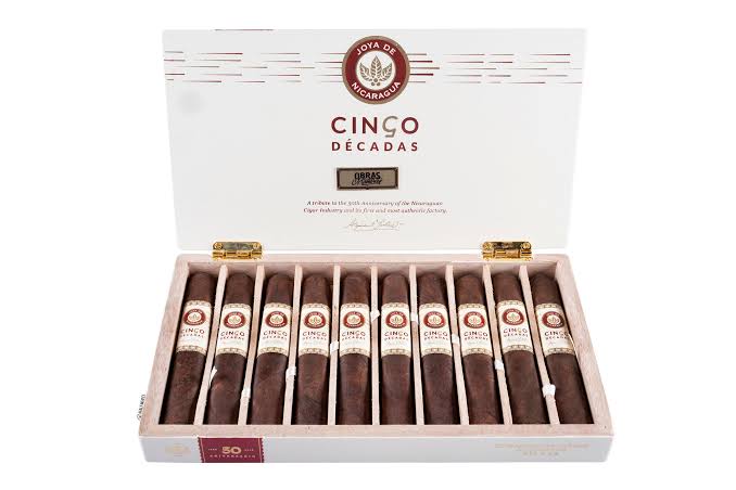 Joya de 尼加拉瓜 - Cinco Décadas 50 Aniversario El Cumiche 5 1/2 x 52 10 棒