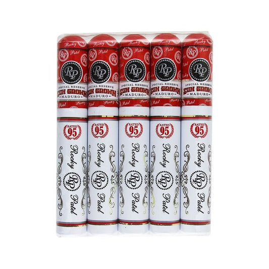 Rocky Patel - Sungrown Maduro Delux Toro 6 x 52 Tubo bundle 5 sticks