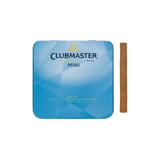 Clubmaster - 迷你蓝色小雪茄 20 支 <tc>铁罐</tc>