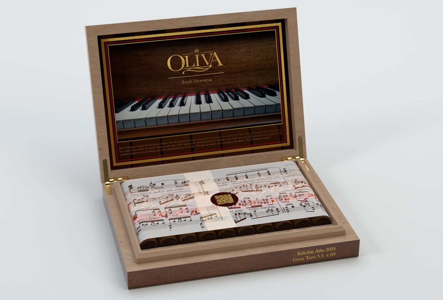 Oliva - Serie V Melanio Edicion Ano 2024 Gran Toro 5.5 x 50 10 stick box