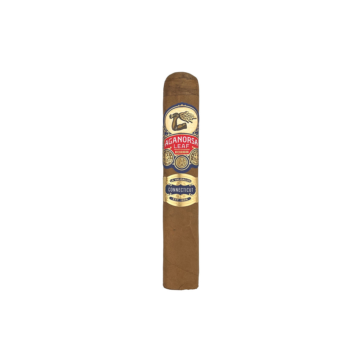 Aganorsa Leaf - Nicaragua La Validacion Connecticut Gran Robusto 5 x 54 15 stick box