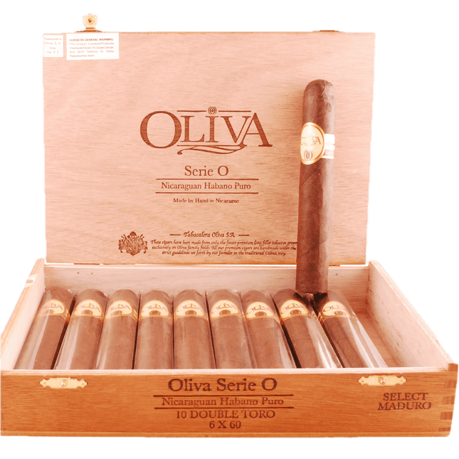 Oliva - серия o Double Toro 6 x 60 10 Box