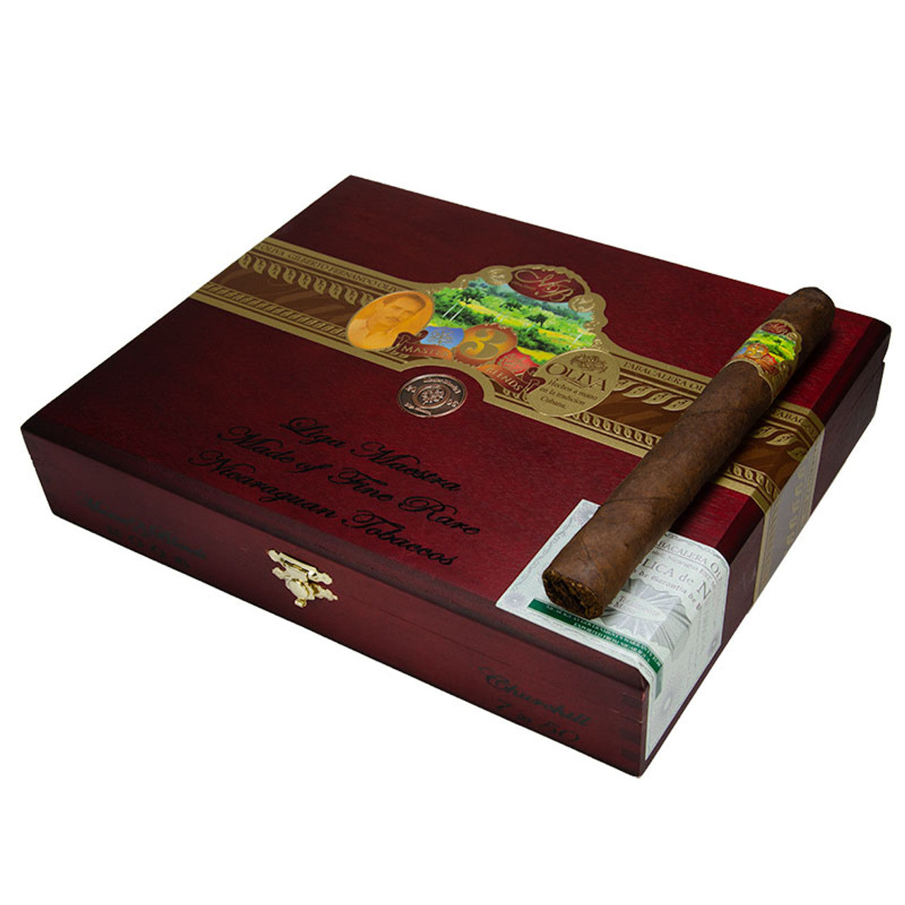 Oliva - Master Blends 3 7 x 50 Churchill 20 stick box