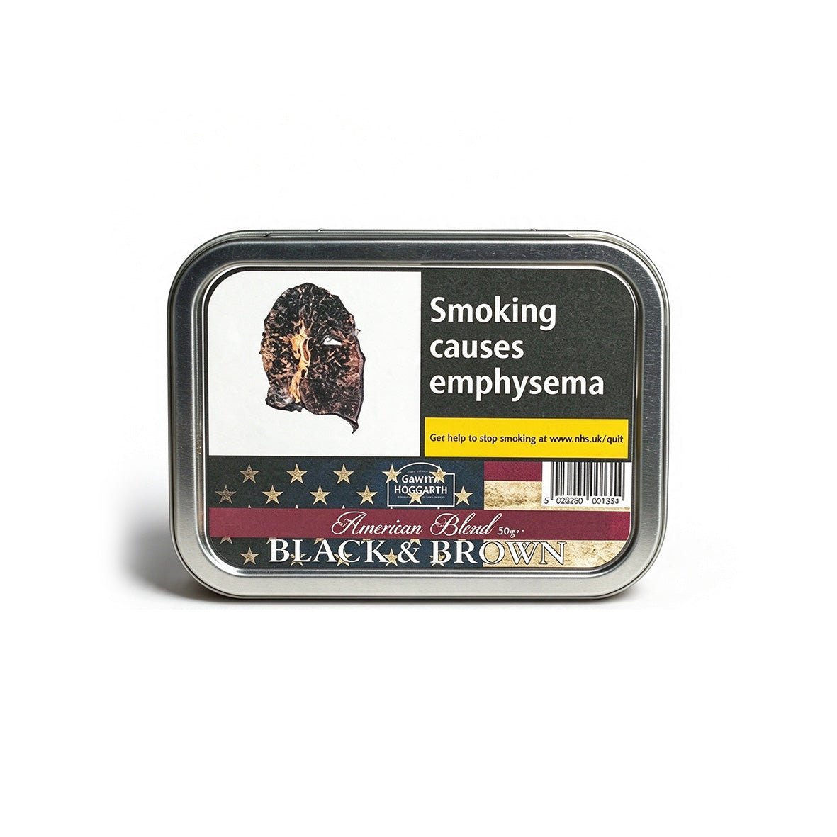 Vintage - Gawith Hoggarth Black & Brown 50 gram tin