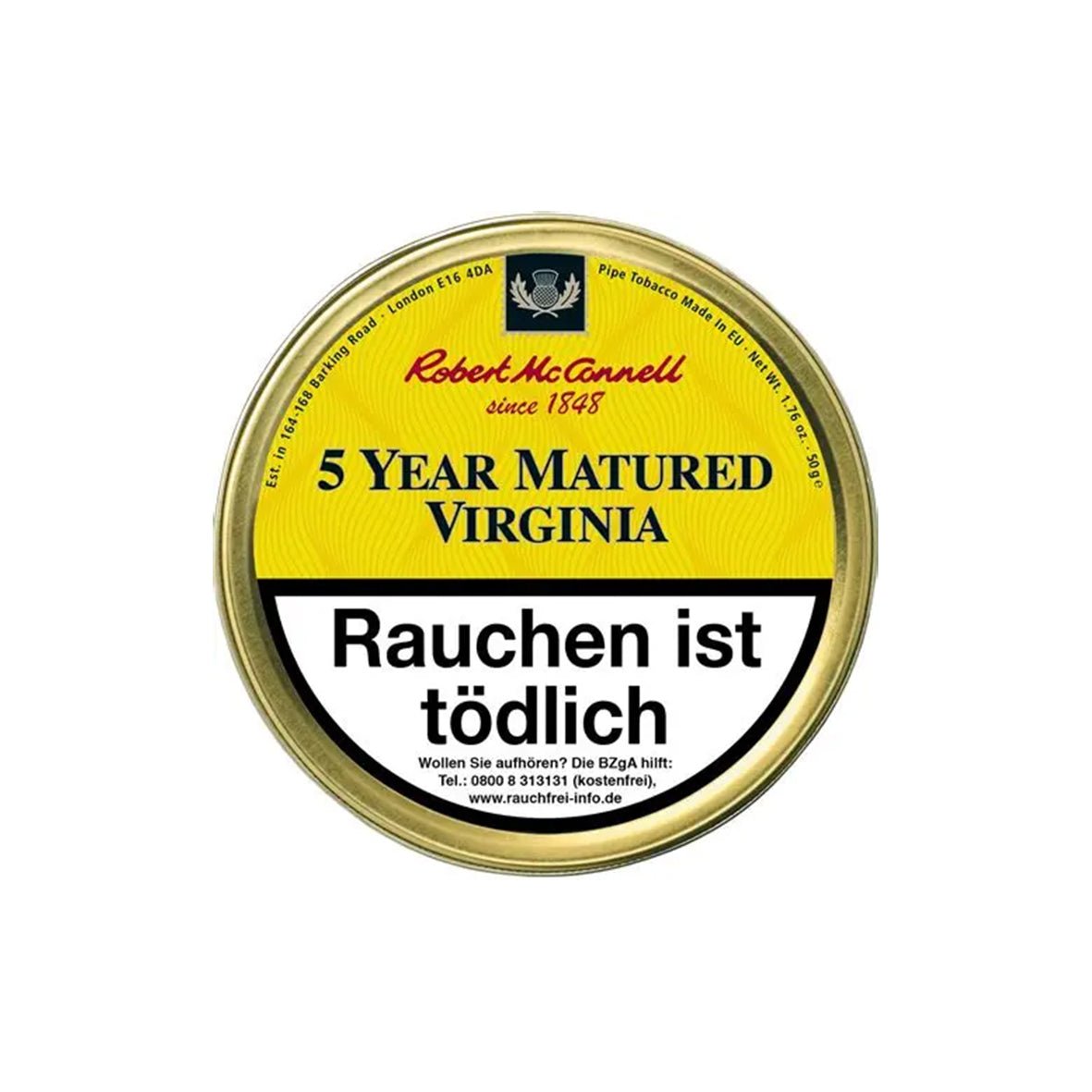 罗伯特 <tc>麦康奈尔</tc> - 5 年期 <tc>弗吉尼亚</tc> 50克