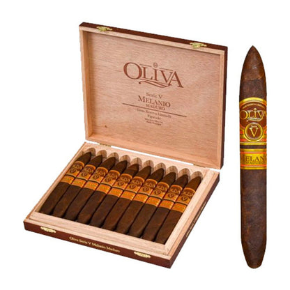 Oliva - Serie V Melanio Maduro Figurado 6 1/2 x 52 10 stick