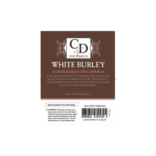 Cornell & Diehl - White Burley MYO 16oz 453.6 gram
