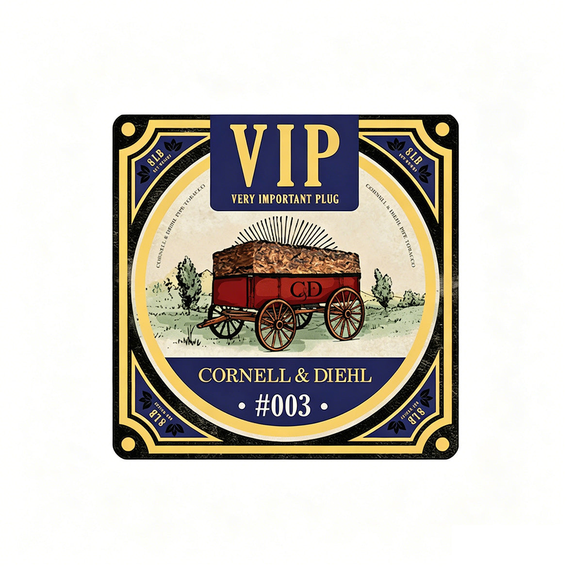 Cornell & Diehl - VIP #003 Very Important Plug 8 Lbs 3.628 kilo