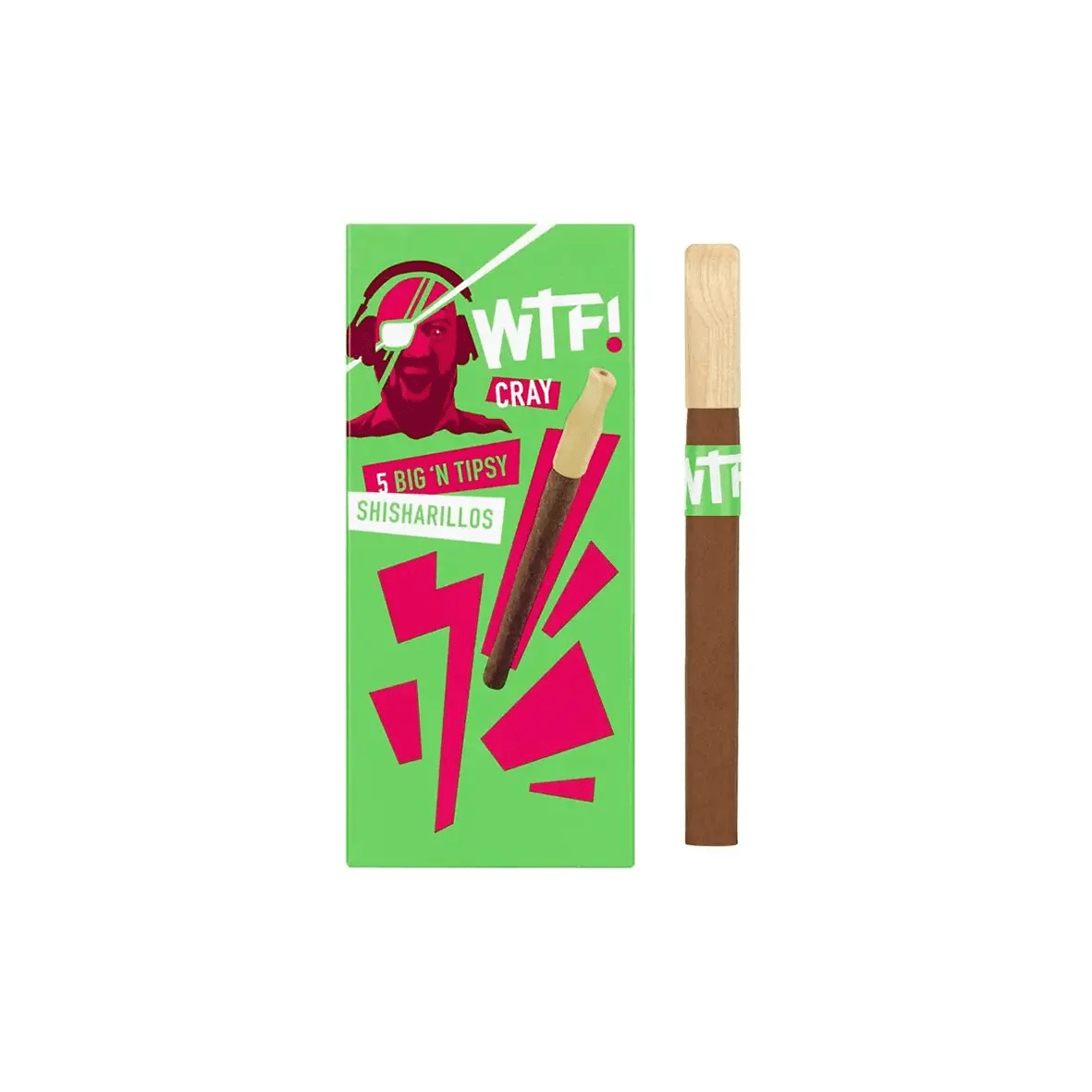 WTF! Big'n Tipsy Shisharillos - Cray 5 stick