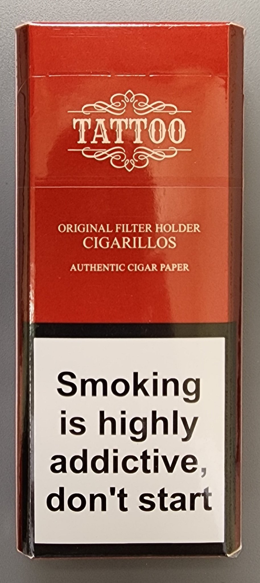 Tattoo - Cherry Super Slims Original Filter Holder Cigarillos 20 sticks