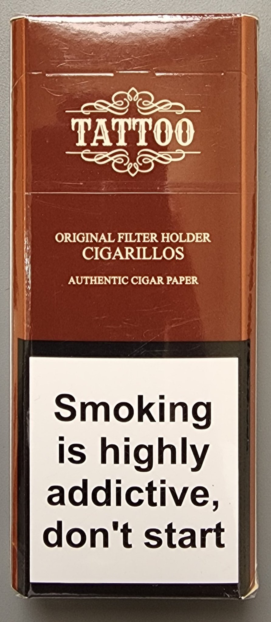 Tattoo - Chocolate Super Slims Original Filter Holder Cigarillos 20 sticks
