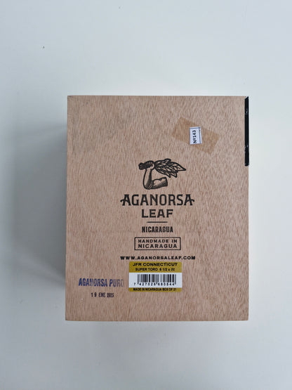 Aganorsa Leaf - JFR Vintage Selection Connecticut Super Toro 6 1/2 x 52 21 Stick box