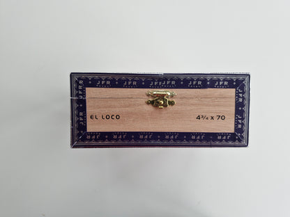 Aganorsa Leaf - JFR Lunatic, Corojo Maduro El Loco 4 3/4 x 70 10 stick box