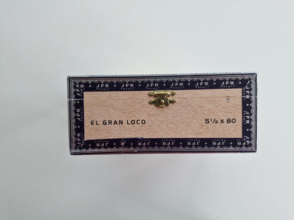 Aganorsa Leaf, JFR Lunatic Corojo Maduro El Gran Loco 5 1/2 x 80 10 stick box