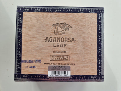 Aganorsa Leaf - JFR Lunatic, Maduro Short Titan 4 3/4 x 60 28 stick box