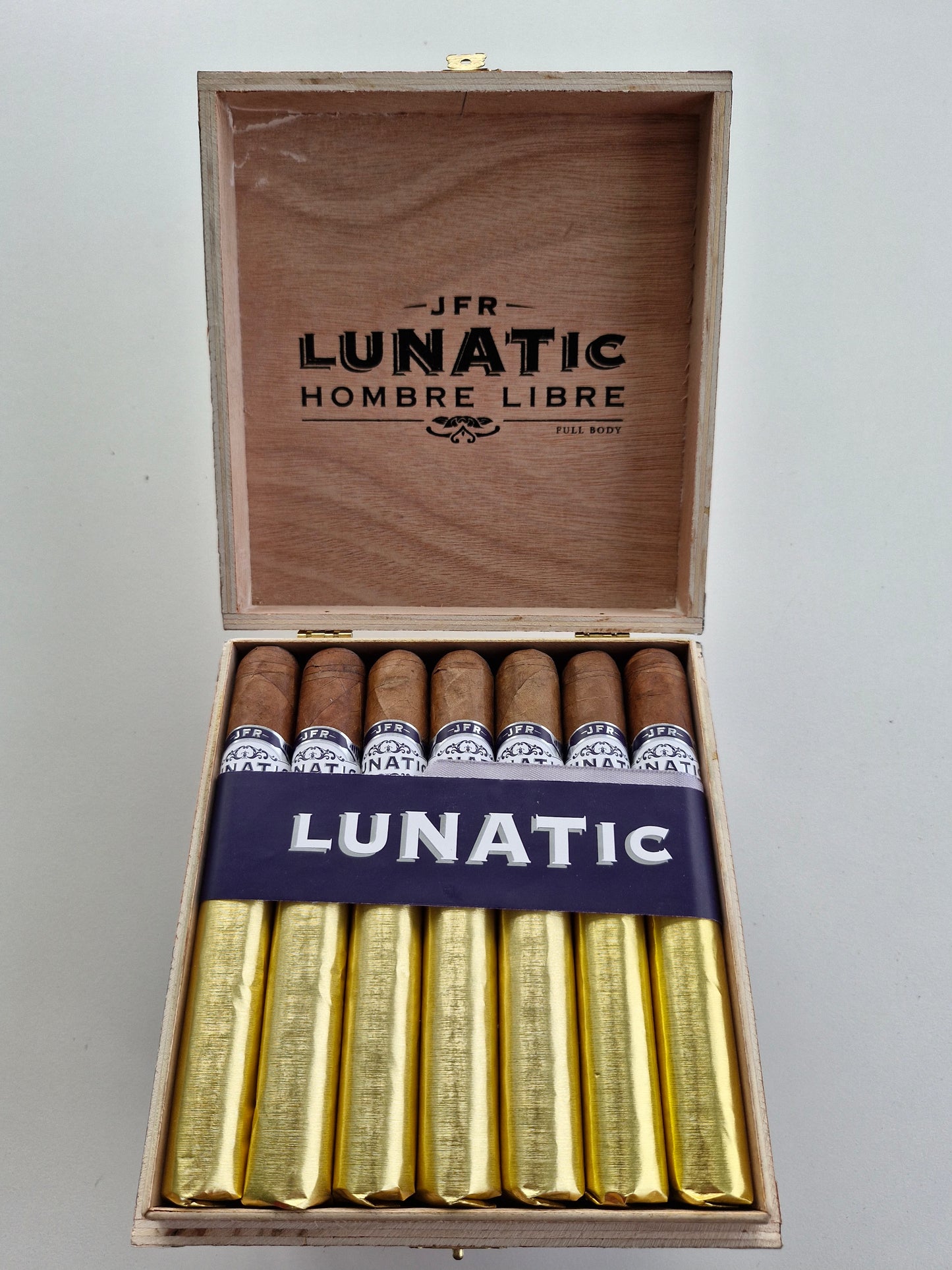 Aganorsa Leaf - JFR Lunatic, Hombre Libre 6 x 54 28 stick box
