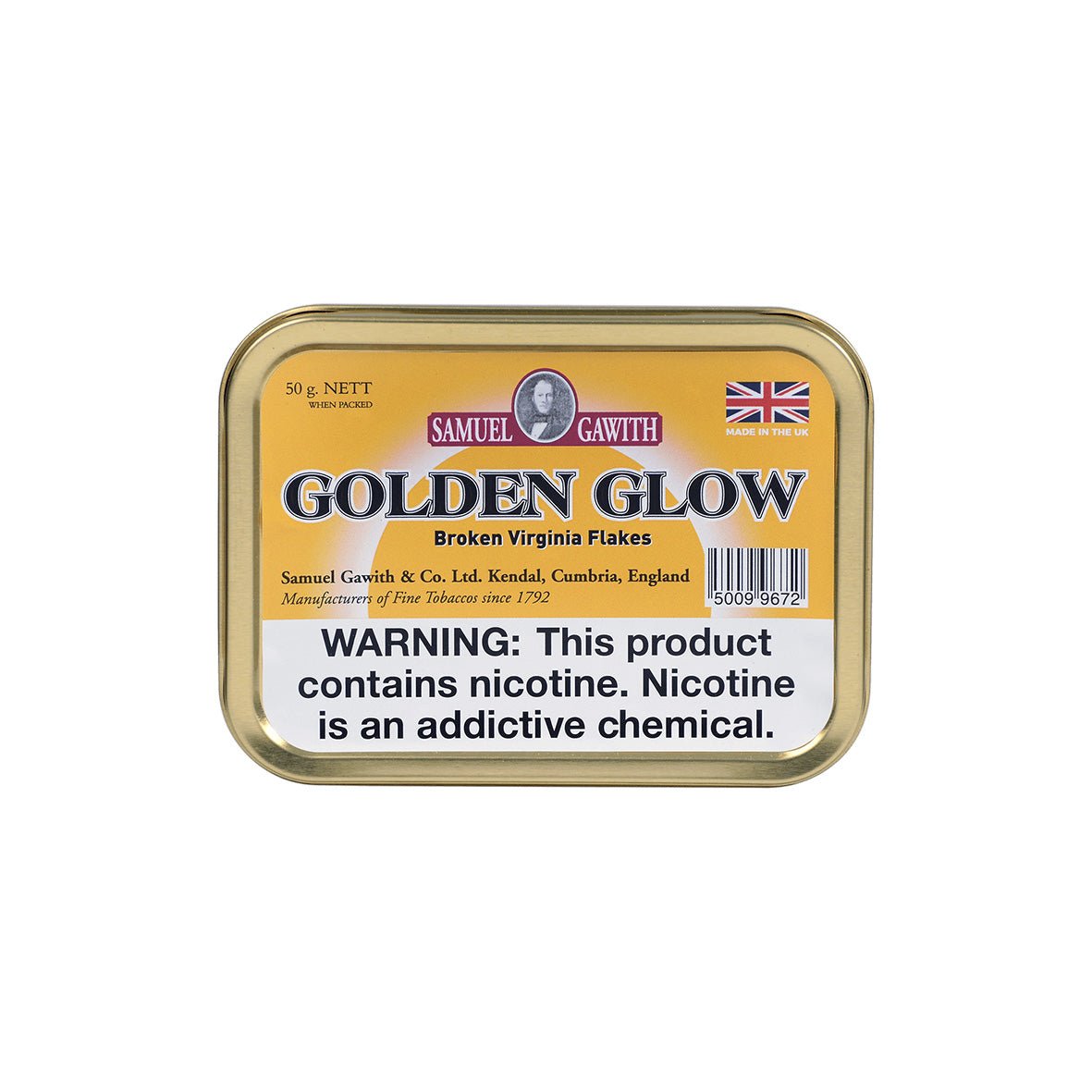 Samuel & Gawith - Golden Glow  50 gram tin