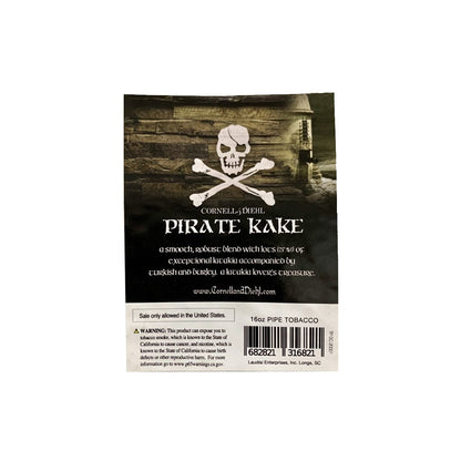 Cornell & Diehl - Pirate Kake 16 oz 453.6 gram