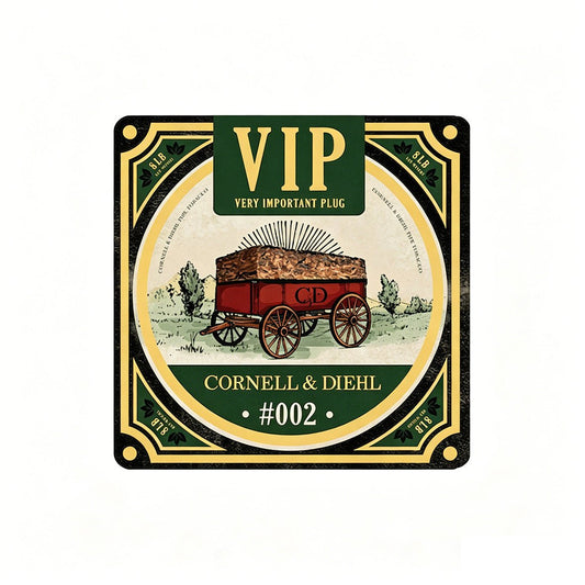 Cornell & Diehl - VIP #002 Very Important Plug 8 Lbs 3.628 Kilo