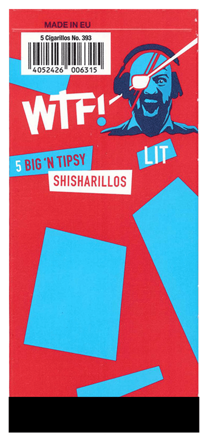 WTF! Big'n Tipsy Shisharillos - Lit 5 sticks