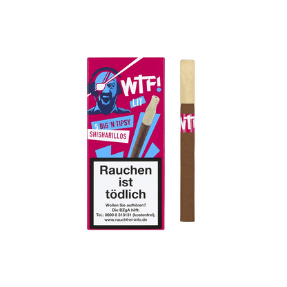 WTF! Big'n Tipsy Shisharillos - Lit 5 sticks