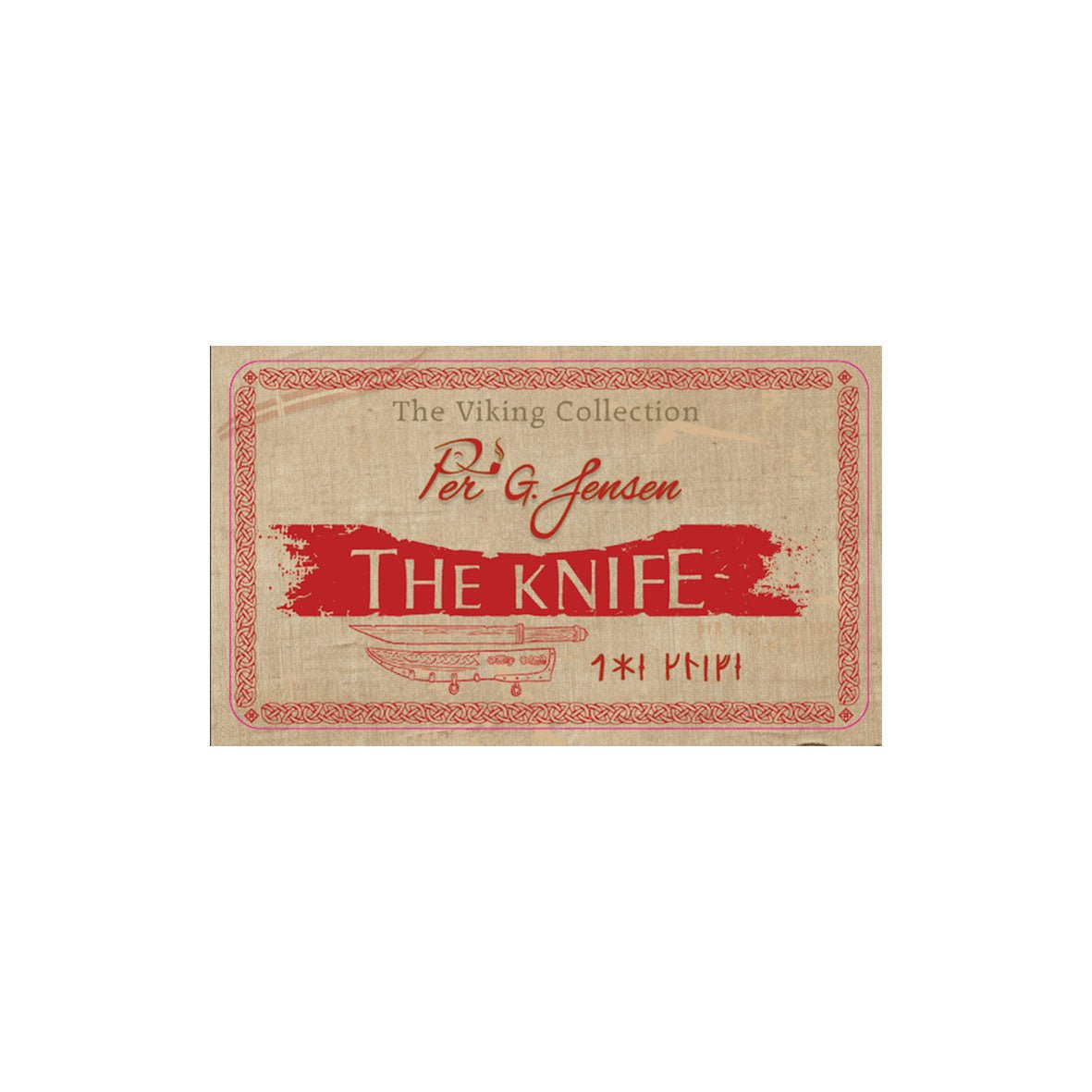 Per G. Jensen - Viking Collection, The Knife pipe tobacco 250 gram bag