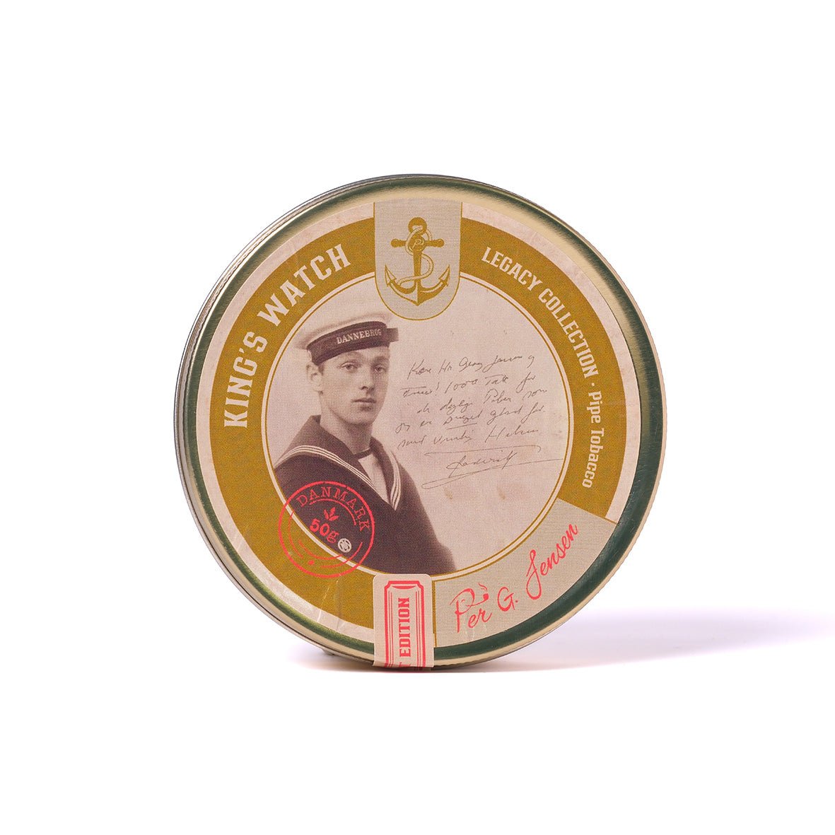 佩尔·G·詹森——《国王守望》 <tc>停产</tc> 收藏品 50 克 <tc>铁罐</tc>