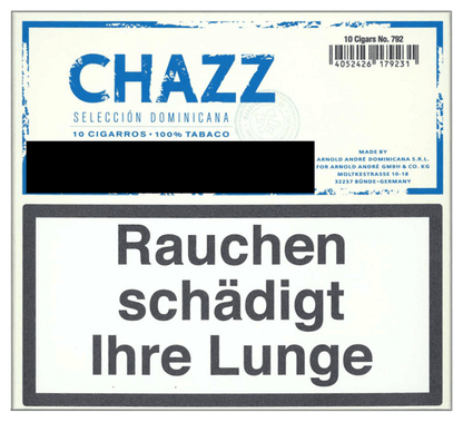 Chazz - Dominican Cigarros 10 stick