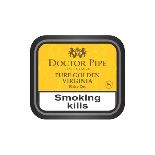 Doctor Pipe - Pure Golden Virginia Flake Cut 50 gram