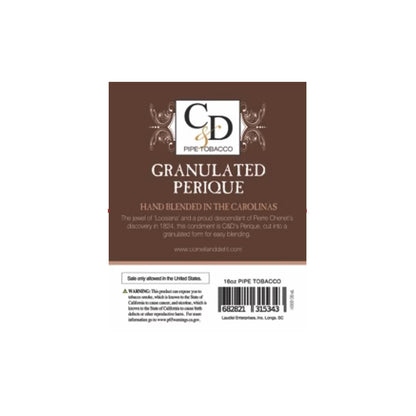 Cornell & Diehl - Granulated Perique MYO 16oz 453.6 gram