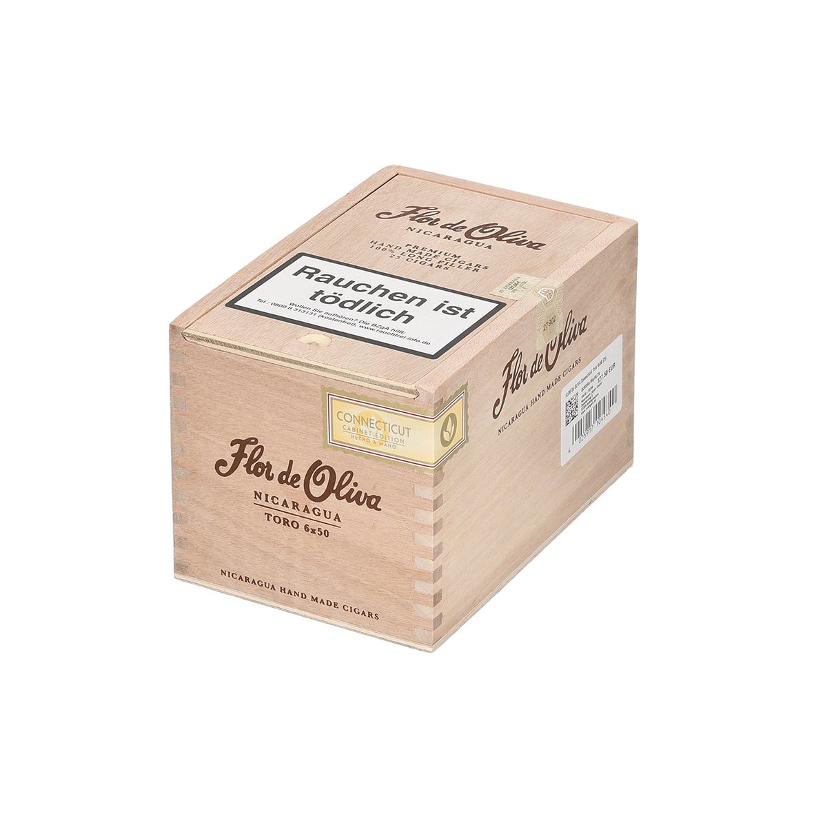 Oliva - Flor De Oliva Connecticut Toro 6 x 50 25 stick