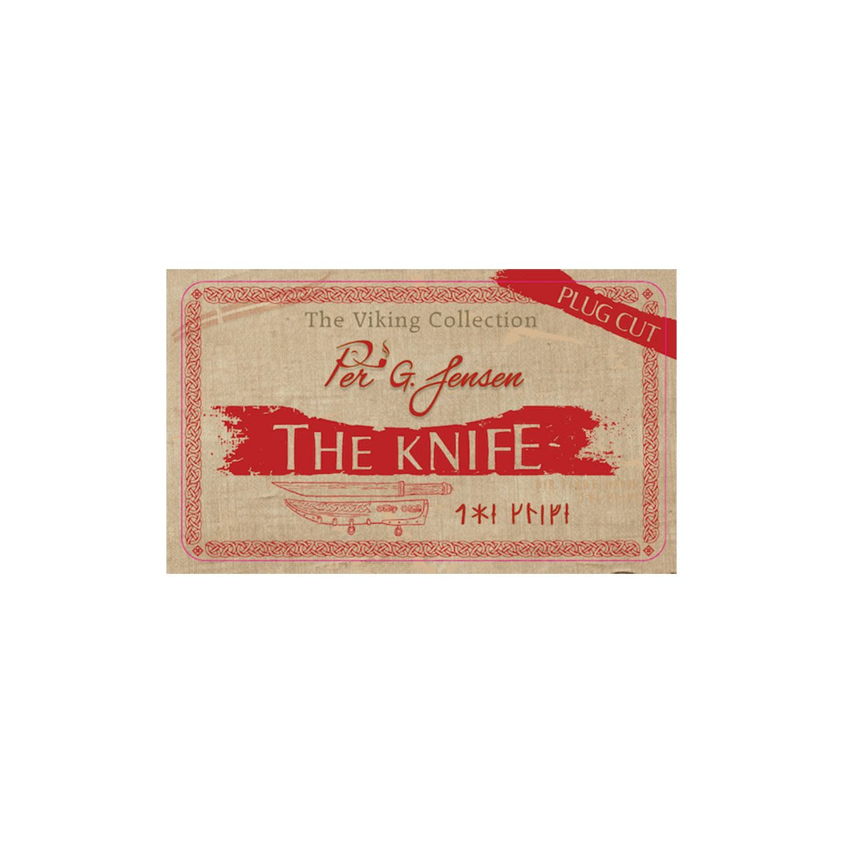 Per G. Jensen - Viking Collection, The Knife plug cut 250 gram bag